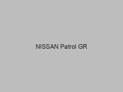 Enganches económicos para NISSAN Patrol GR